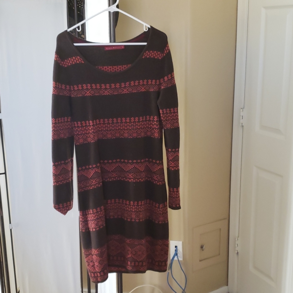 Sweater dress long sleeved dress krimson klover